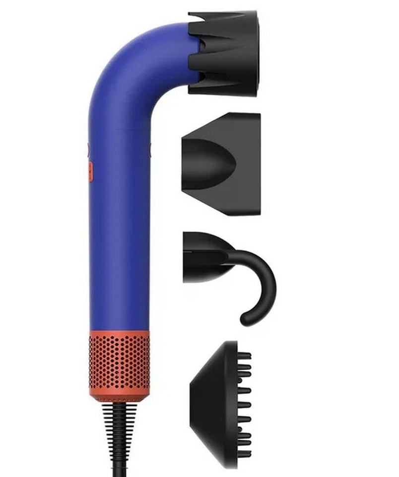 Фен для волос Beheart Hair Dryer X11 PRO (Насадок 6 шт) Blue (Синий) Global Version