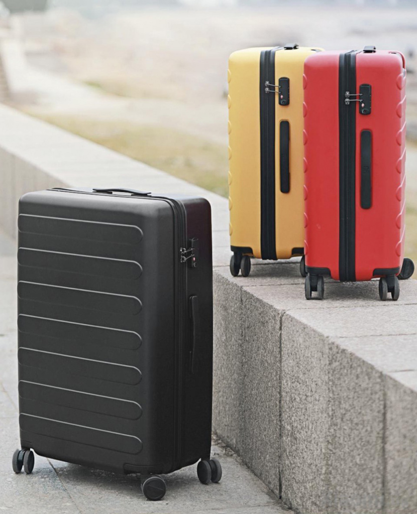Чемодан 90 Points Fun Seven Bar Business Suitcase 20" Red (Красный) Чемодан 90 Points Fun Seven Bar Business Suitcase 20" Red (Красный)