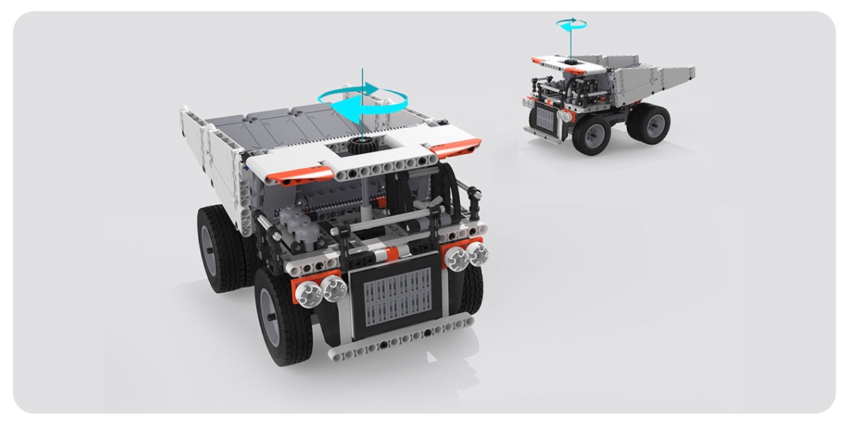 Конструктор Onebot Mine Truck (OBKSK01AIQI) White (Белый)