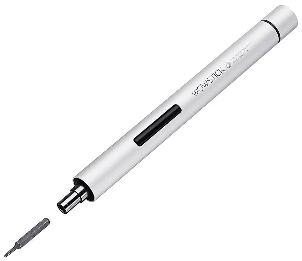Аккумуляторная отвертка Wowstick 1P+ Silver (Серебристый)