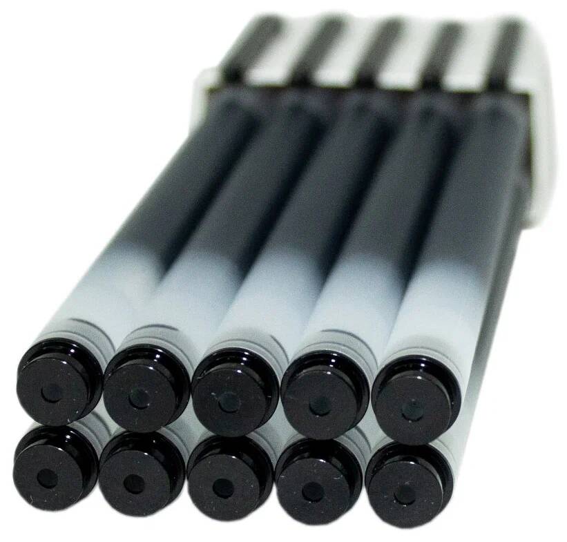 Набор гелевых ручек Xiaomi High-capacity Gel Pen (BHR4603GL) (10 шт) Black (Черный)