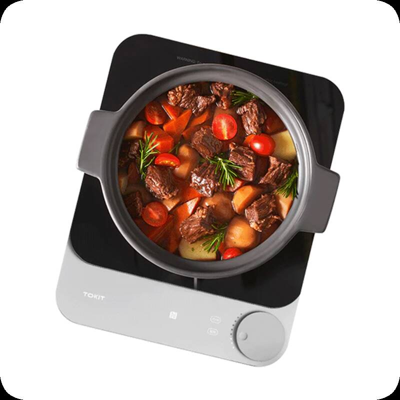Индукционная плита Tokit Cooker Grapefruit (TCL030-3C) Gray (Серый)