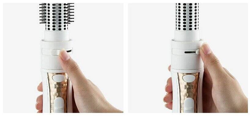 Фен-щетка WellSkins Hot Air Comb WX-FT09 White (Белый) Фен-щетка WellSkins Hot Air Comb WX-FT09 White (Белый)