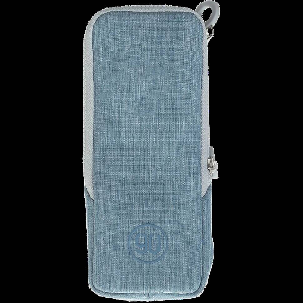 Пенал школьный Xiaomi 90 Points NINETYGO Smart School Pencil Case на молнии Blue (Голубой)