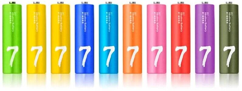 Батарейки ZMI Rainbow ZI7 тип AAA 24 шт. (цветные)
