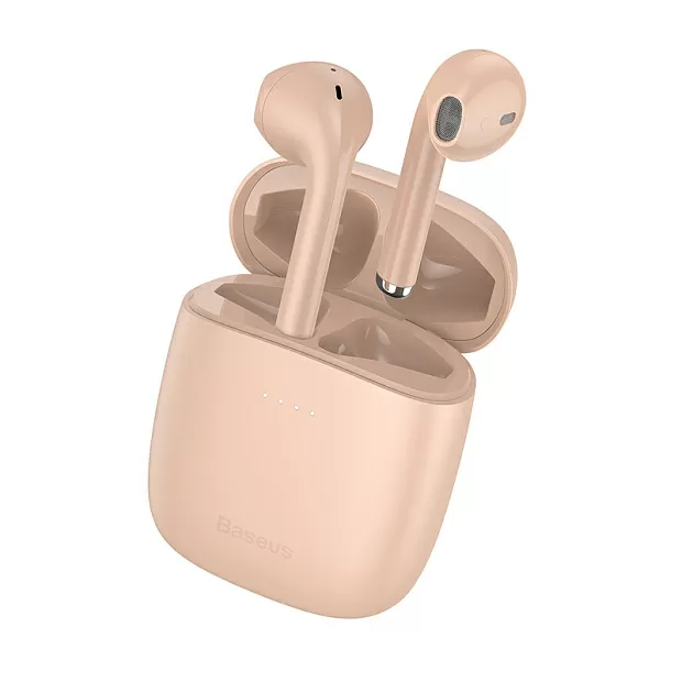 Беспроводные наушники Baseus W04 Pink (Розовый)