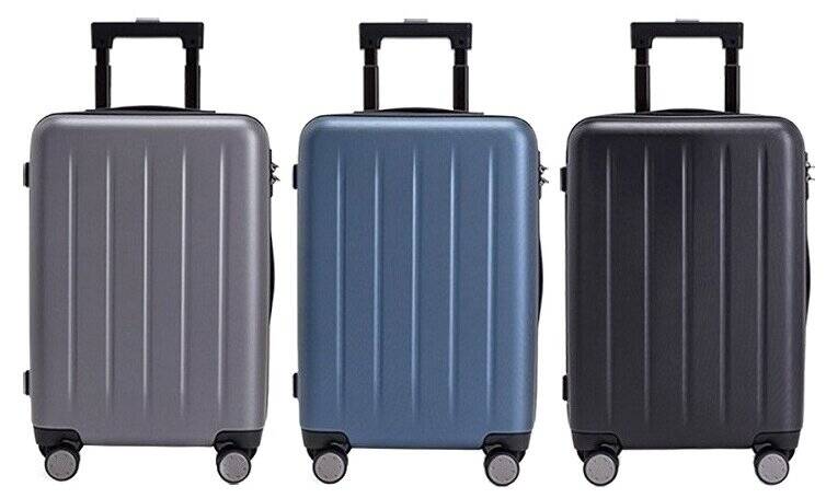 Чемодан 90 Points Suitcase 1A 24" Black (Черный)