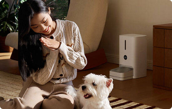 Автокормушка для кошек и собак Xiaomi Mijia Smart Pet Feeder 2 (MJWSQ02) 5 л White (Белый) CN