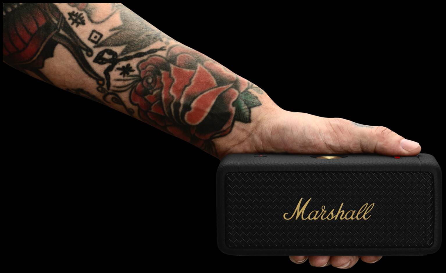 Колонка портативная Marshall EMBERTON II Bluetooth Speaker Black (Черный) Global Version