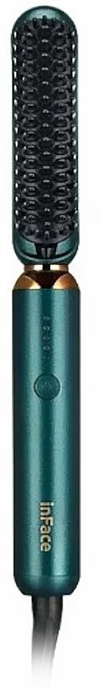 Ионный стайлер для укладки InFace ION Hairbrush ZH-10DS Green (Зеленый)