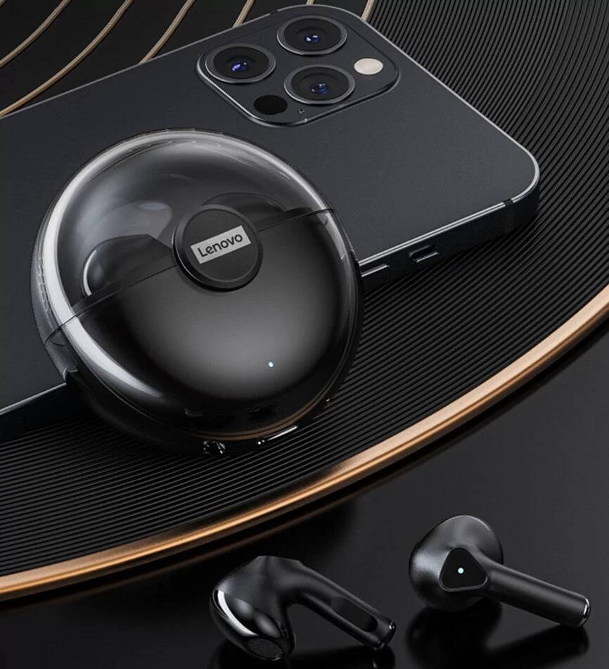 Беспроводные наушники Lenovo LP80 Black (Черный) Global Version