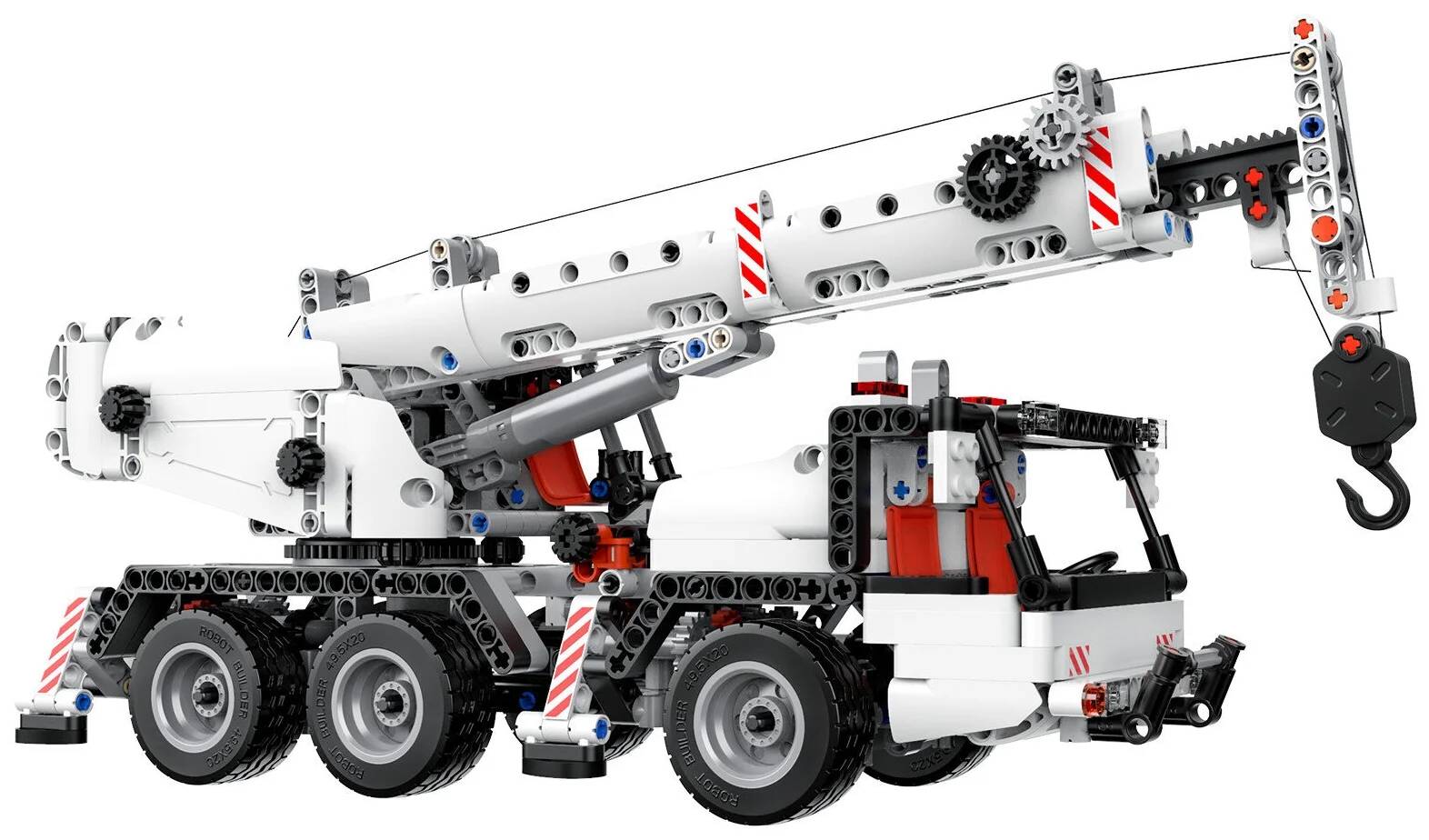 Конструктор подъемный кран Xiaomi Mitu Building Blocks Mobile Engineering Crane (MTJM03IQI) White (Белый)