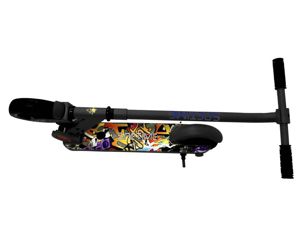Детский электросамокат Spetime Electric Kickscooter E9 Black (Черный)