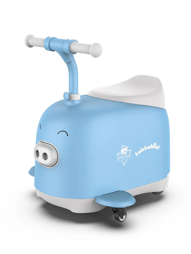 Чемодан-скутер Spetime Kids Electric Suitcase E9 Max Blue (Синий) CN