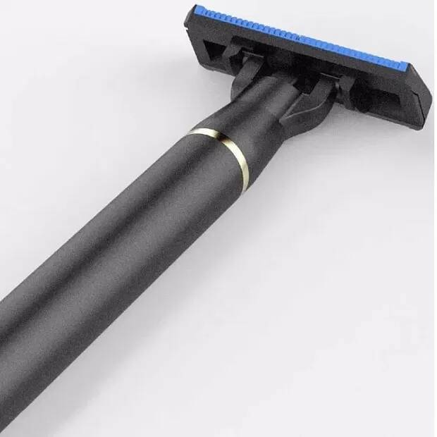 Набор для бритья Xiaomi Mijia Lemon Razor H600 (5 кассеты + пена) Black (Черный)