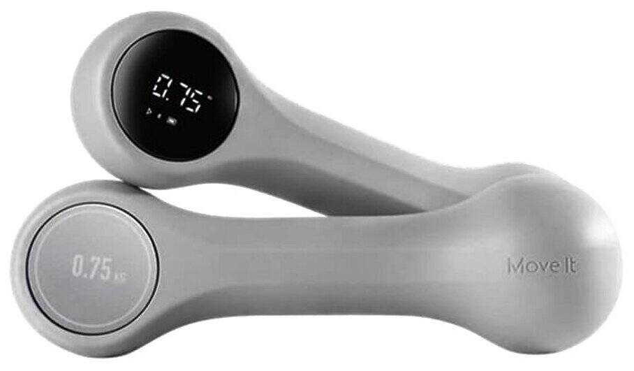 Умные гантели Xiaomi Move It Beat 0.5 кг (MVDB0011) Gray (Серый)