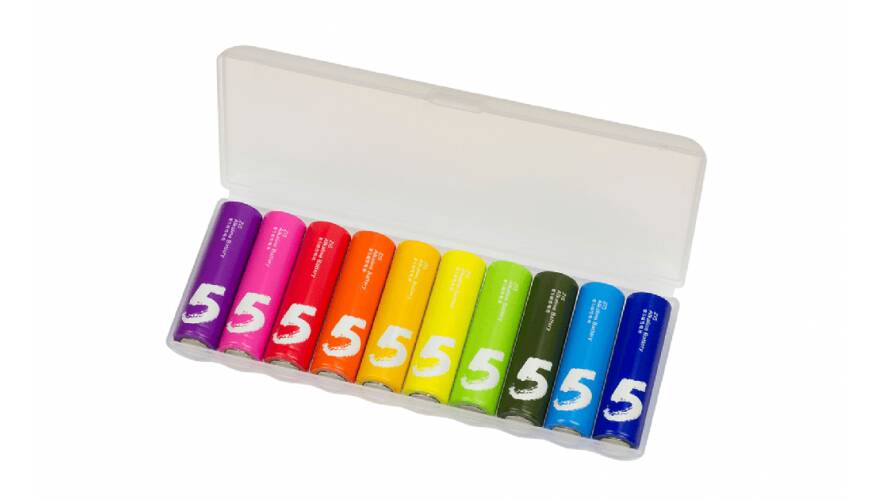 Батарейки Xiaomi Rainbow 5 AA (10 шт) Батарейки Xiaomi Rainbow 5 AA (10 шт)