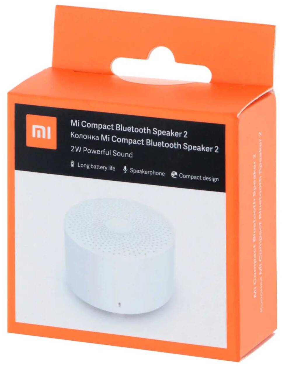 Колонка портативная Xiaomi Compact Bluetooth Speaker 2 White (Белый)