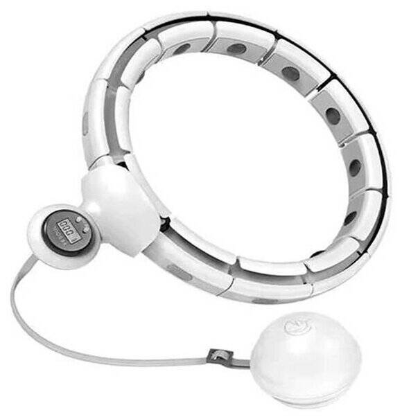 Массажный обруч ХулаХуп Yesoul HL20 59-90cm White (Белый) CN
