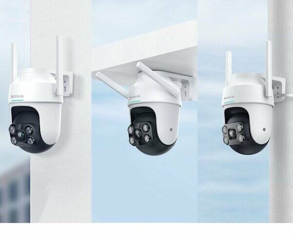 IP камера Botslab Outdoor Pan/Tilt Camera Pro (W312) White (Белый) EU IP камера Botslab Outdoor Pan/Tilt Camera Pro (W312) White (Белый) EU