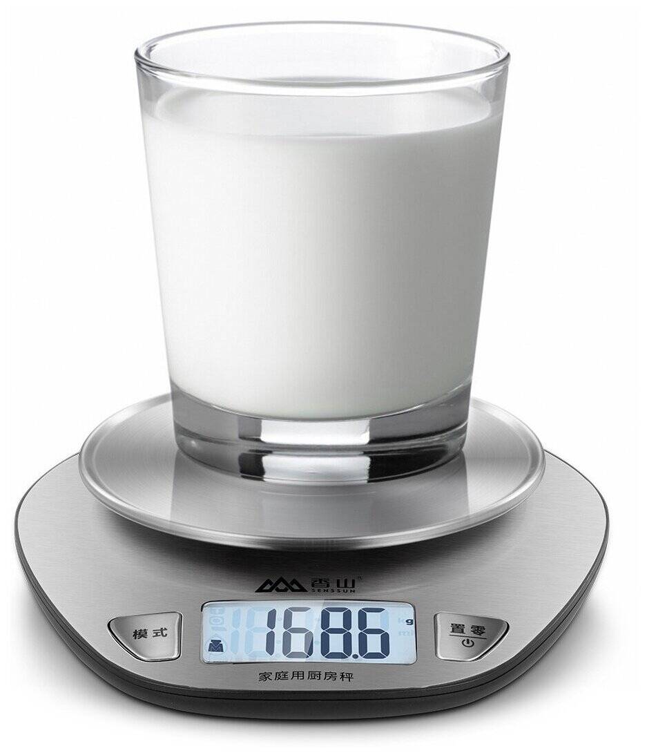 Кухонные весы Xiaomi Senssun Electronic Kitchen Scale (EK518) Silver (Серебристый) Кухонные весы Xiaomi Senssun Electronic Kitchen Scale (EK518) Silver (Серебристый)