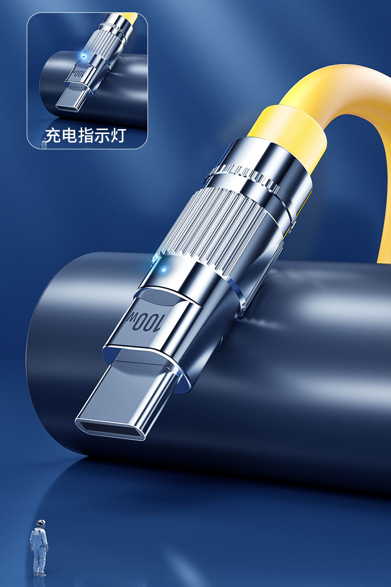 Кабель WEKOME Type-C to Type-C 100W WDC-188 Кабель WEKOME Type-C to Type-C 100W WDC-188