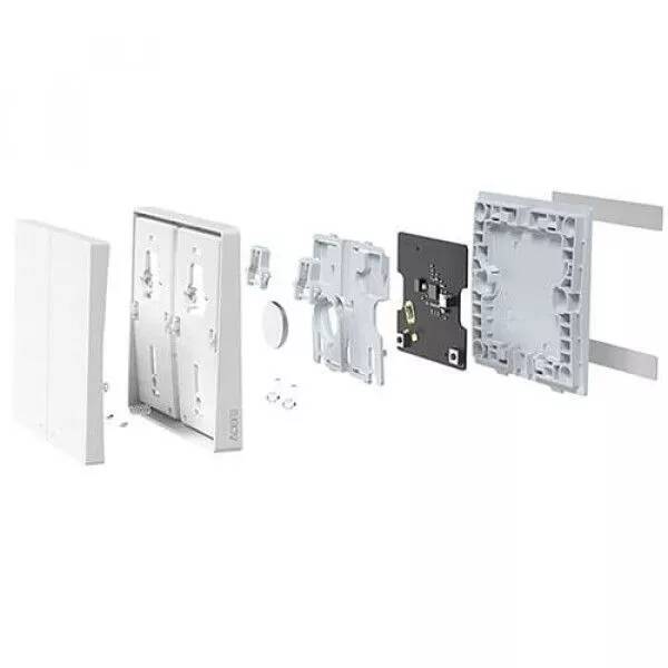 Выключатель беспроводной Aqara Wall Wireless Switch Double Key D1 (WXKG07LM) White (Белый)