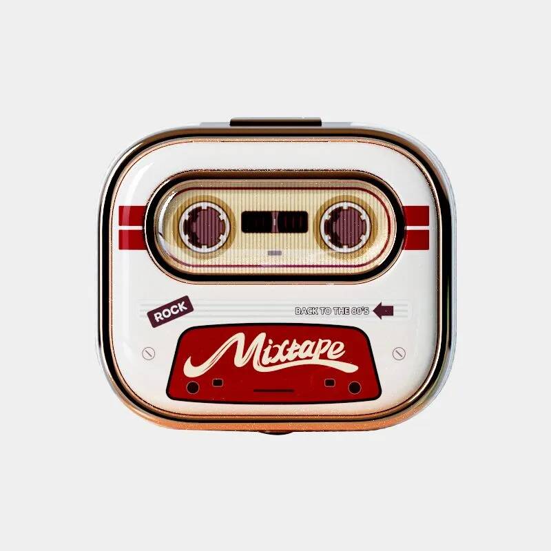 Беспроводные наушники Xiaomi Rock Retro Style TWS Earphone Retro Mix Tape Beige (Бежевый)