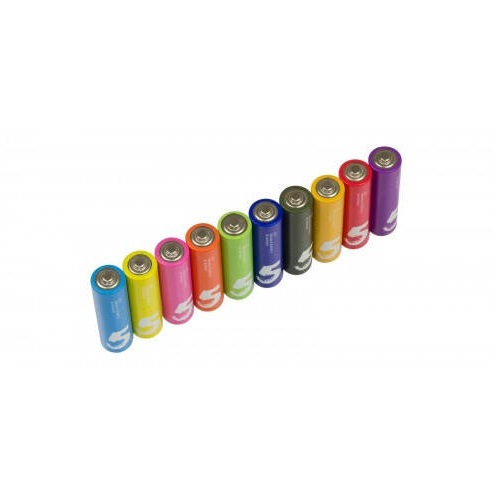 Батарейки Xiaomi ZMI Rainbow Zi5 AA LR06 (10 шт) Color (Цветной)