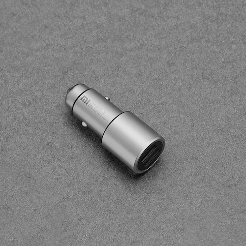 Автомобильное зарядное устройство Xiaomi Mijia Car Charger QC 3.0 (CC02CZM) Silver (Серебристый) Автомобильное зарядное устройство Xiaomi Mijia Car Charger QC 3.0 (CC02CZM) Silver (Серебристый)