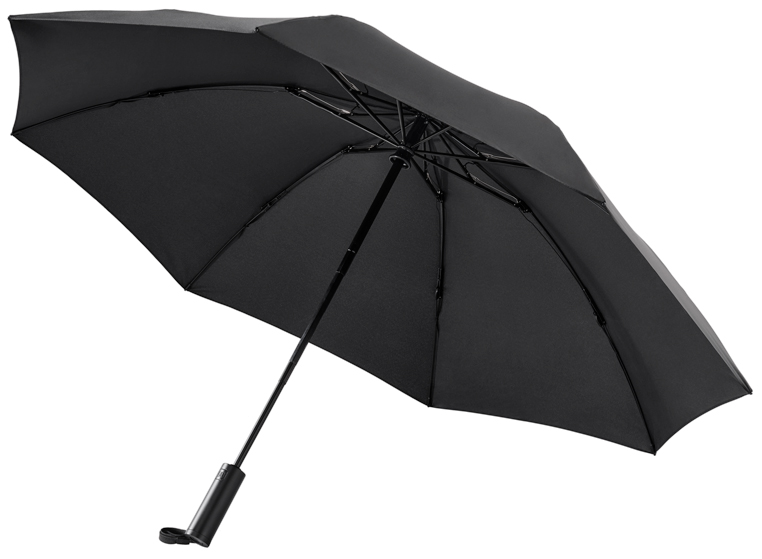 Зонт 90 Points NINETYGO Automatic Reverse Lighting Umbrella Black (Черный) Зонт 90 Points NINETYGO Automatic Reverse Lighting Umbrella Black (Черный)