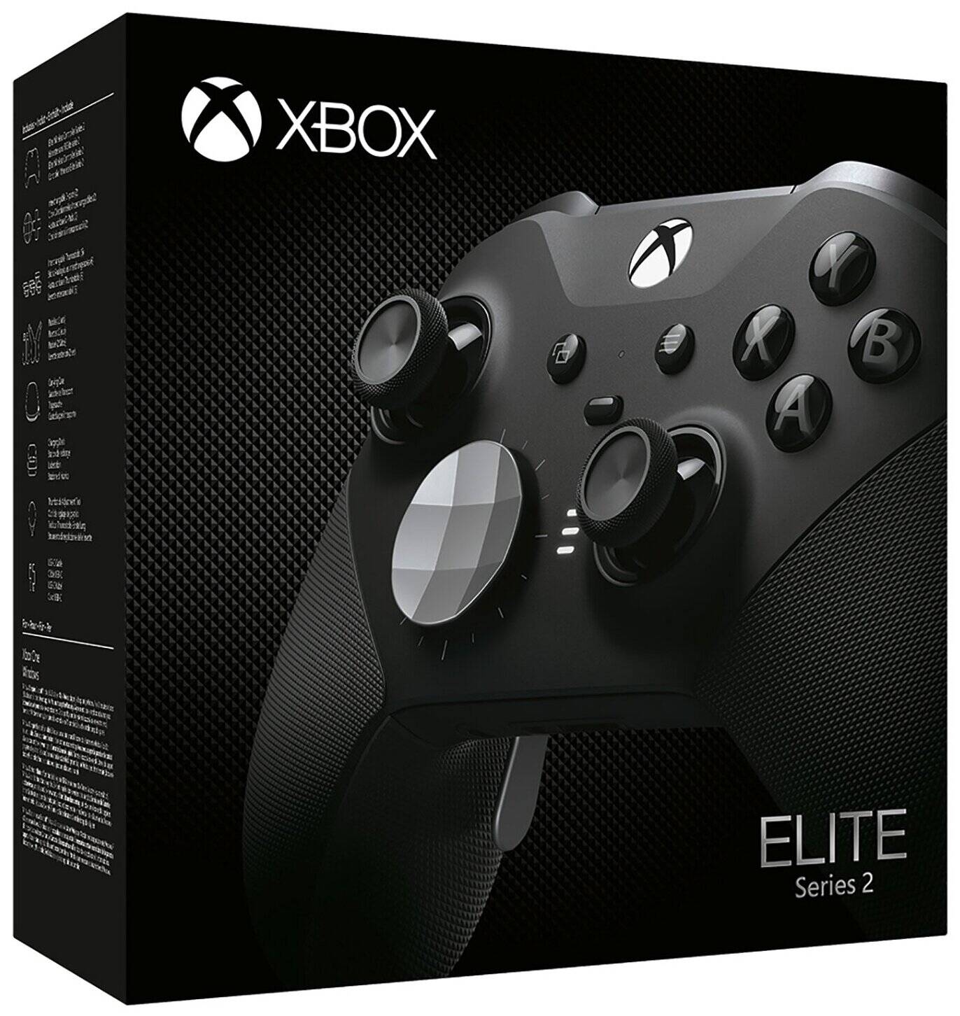 Геймпад беспроводной Xbox Elite Series 2 Black (Черный) Global Version