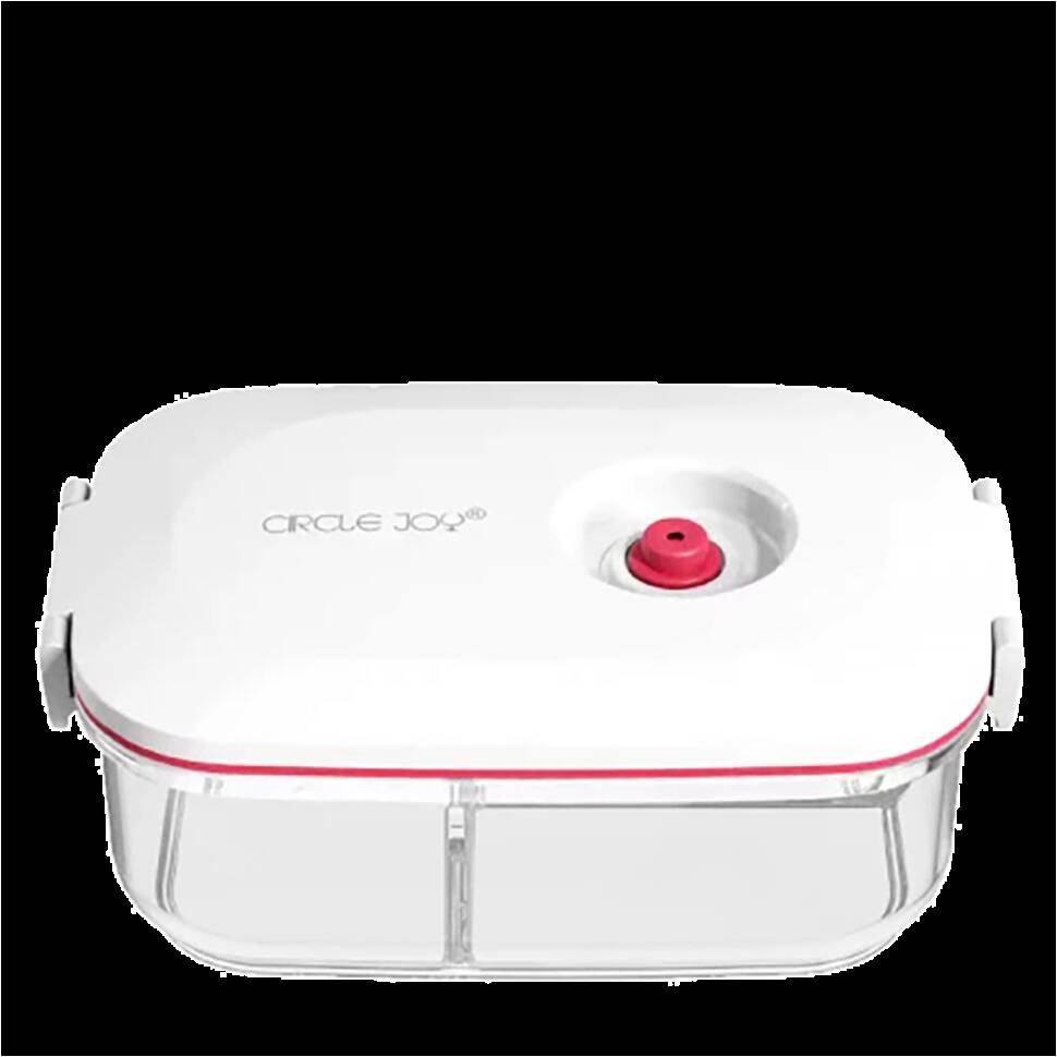 Вакуумный контейнер для продуктов Circle Joy 1L (CJ-VST04) White (Белый)