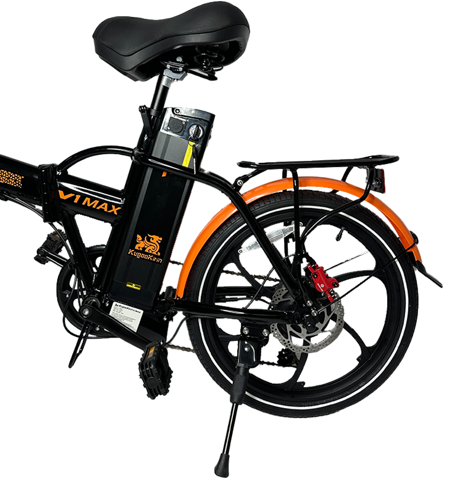 Электровелосипед Kugoo V1 MAX Black (Черный)