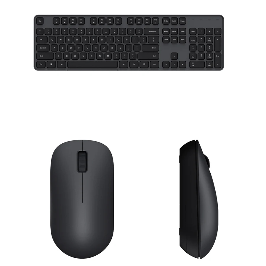 Беспроводной комплект клавиатура и мышь Xiaomi Mijia (WXJS03YM) Black (Черный) Беспроводной комплект клавиатура и мышь Xiaomi Mijia (WXJS03YM) Black (Черный)