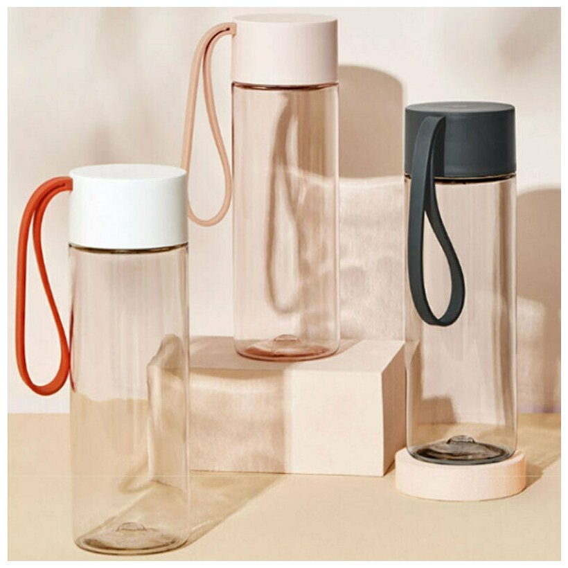 Бутылка для воды Xiaomi Quange Tritan Simple Cup 480ml (SJ010301) Gray (Серый) Бутылка для воды Xiaomi Quange Tritan Simple Cup 480ml (SJ010301) Gray (Серый)