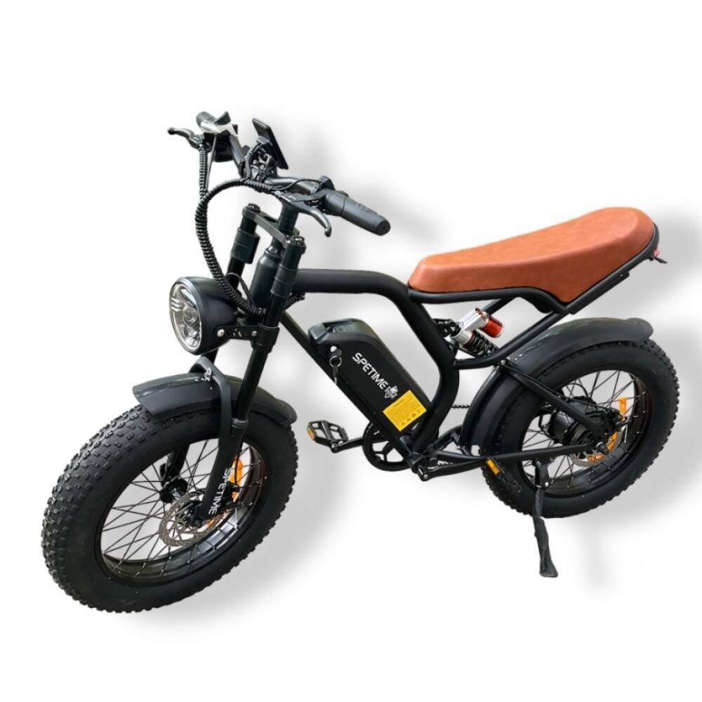 Электровелосипед Spetime E-Bike K6 Black (Черный)