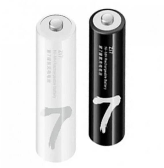 Аккумуляторные батарейки Xiaomi Rechargeable ZI7 AAA Ni-Mh 700 мА·ч (4 шт)