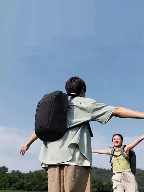 Рюкзак Xiaomi Mijia Outdoor Leisure Backpack Black (Черный) CN