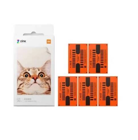 Фотобумага Xiaomi Mijia AR ZINK Portable Photo Printer Paper XMZPXZHT03 (50 штук в упаковке) White (Белый) CN