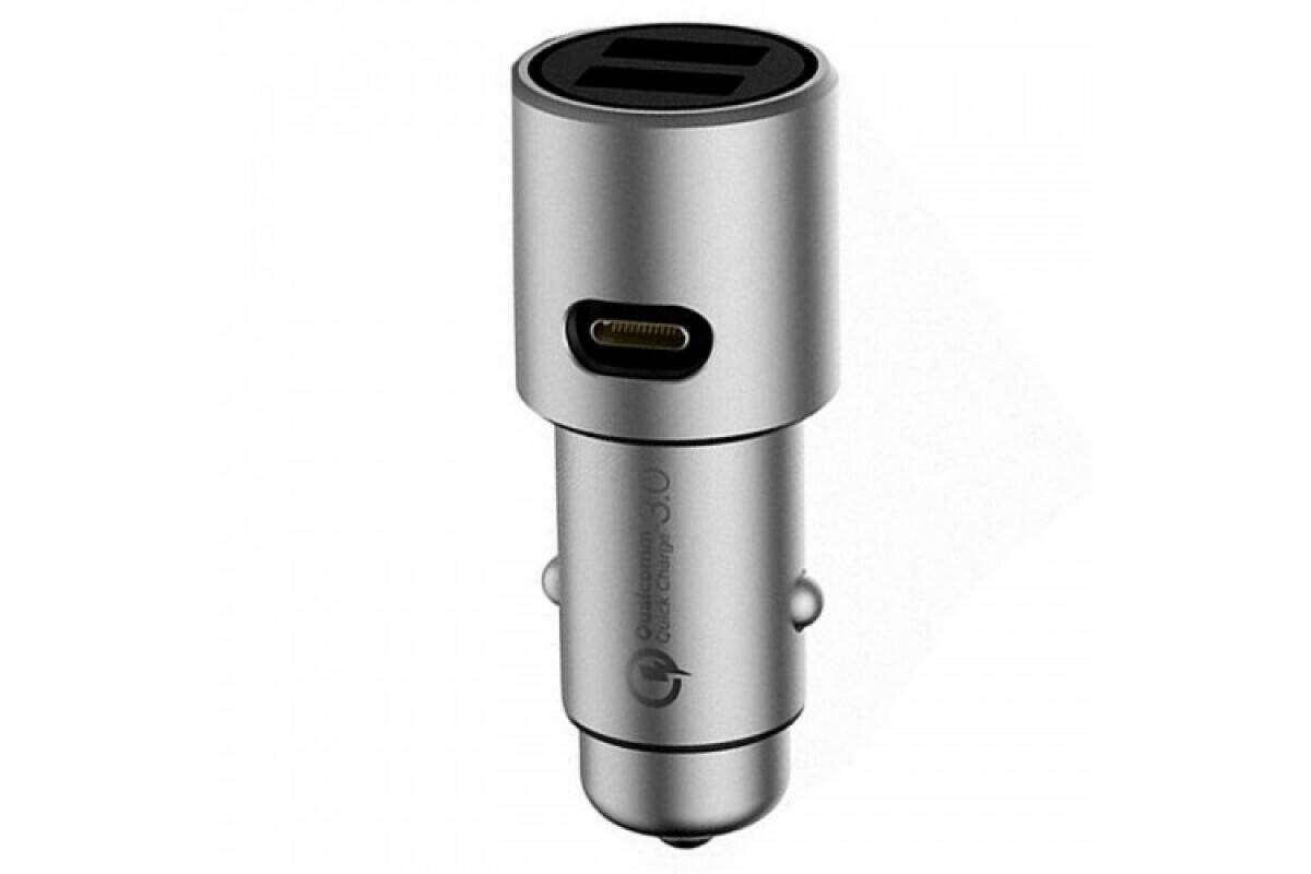 Автомобильное зарядное устройство Xiaomi Mijia Car Charger QC 3.0 (CZCDQ02ZM) Silver (Серебристый) Автомобильное зарядное устройство Xiaomi Mijia Car Charger QC 3.0 (CZCDQ02ZM) Silver (Серебристый)