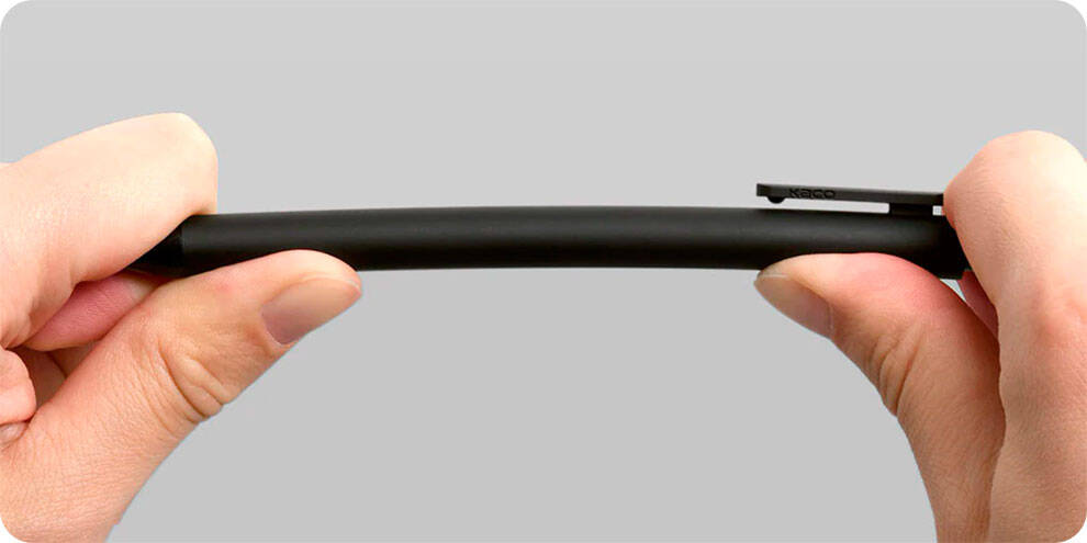 Набор гелевых ручек Xiaomi KACO Pure Plastic Gel Ink Pen K1015 (10 шт) Black (Черный)
