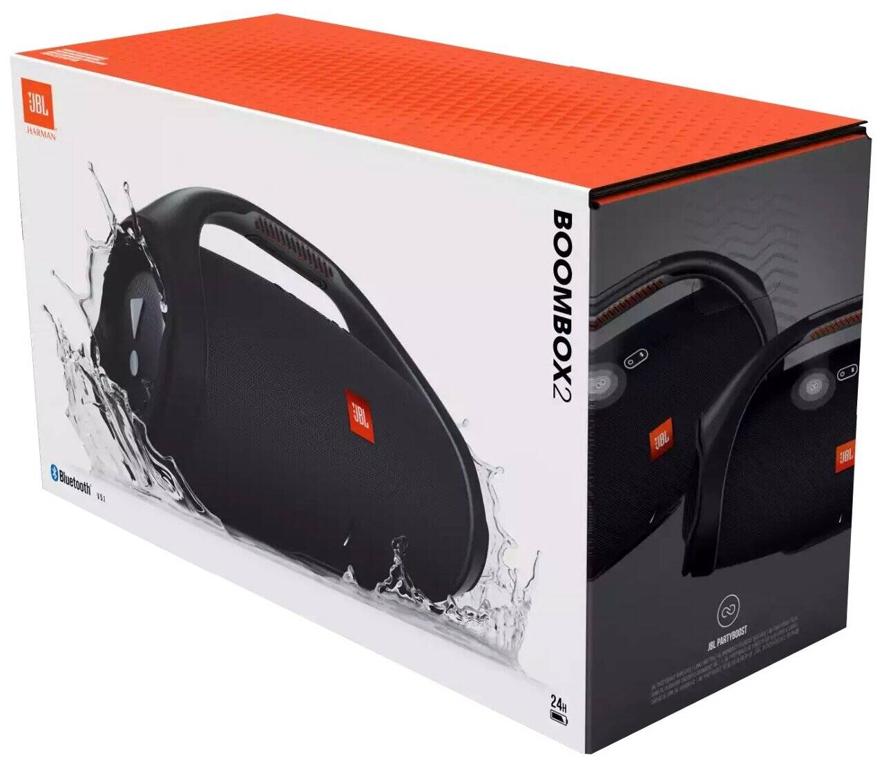 Колонка портативная JBL Boombox 2 Black (Черный) Global Version Колонка портативная JBL Boombox 2 Black (Черный) Global Version