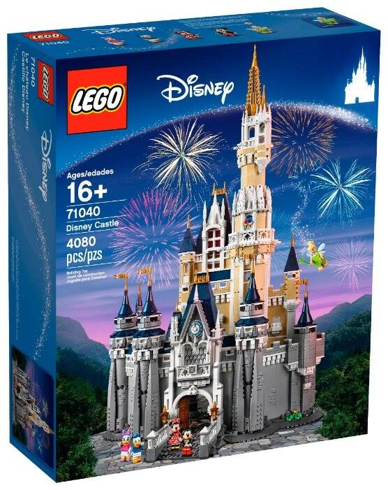 Конструктор LEGO Disney Princess Сказочный замок Pink (Розовый) CN