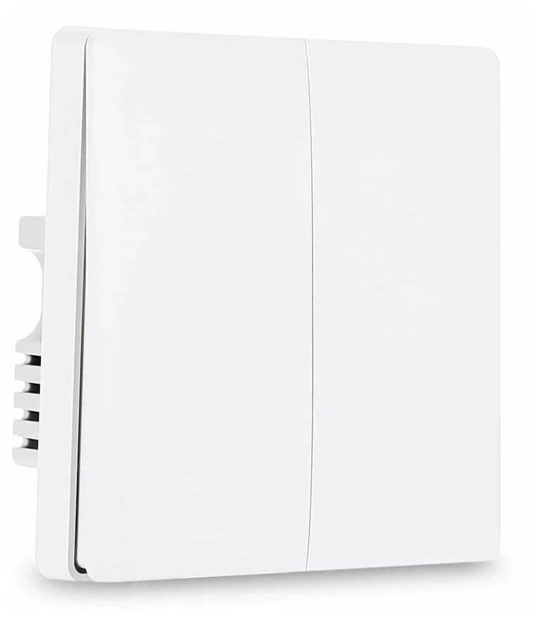 Выключатель двухклавишный Aqara Smart Light Control (QBKG03LM) White (Белый)