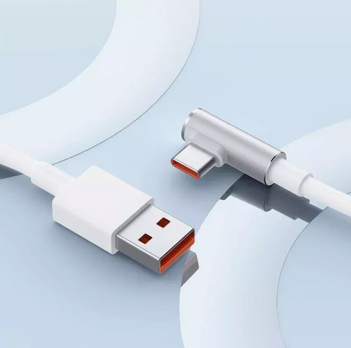 Кабель Xiaomi USB-A to Type-C 6A 1.5m (BHR6324CN) Кабель Xiaomi USB-A to Type-C 6A 1.5m (BHR6324CN)