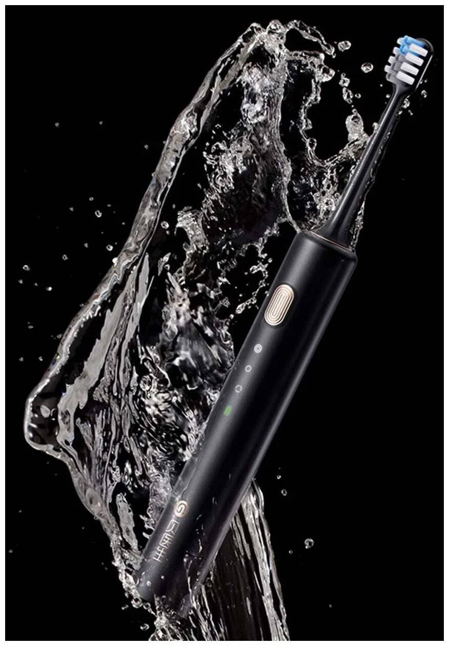Электрическая зубная щетка DR.BEI Sonic Electric Toothbrush BY-V12 Black (Черный)