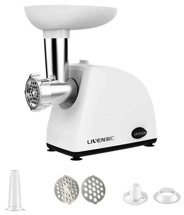 Электрическая мясорубка Xiaomi Liven JRJ-B1 300W White (Белый)