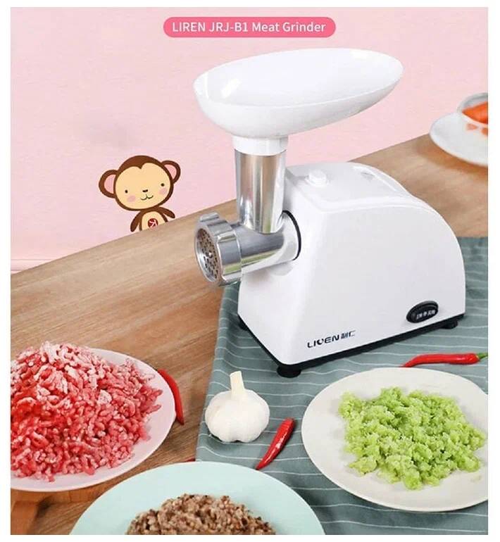 Электрическая мясорубка Xiaomi Liven JRJ-B1 300W White (Белый) Электрическая мясорубка Xiaomi Liven JRJ-B1 300W White (Белый)