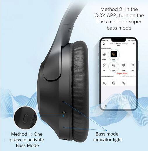 Беспроводные наушники QCY H2 Black (Черный) Global Version Беспроводные наушники QCY H2 Black (Черный) Global Version